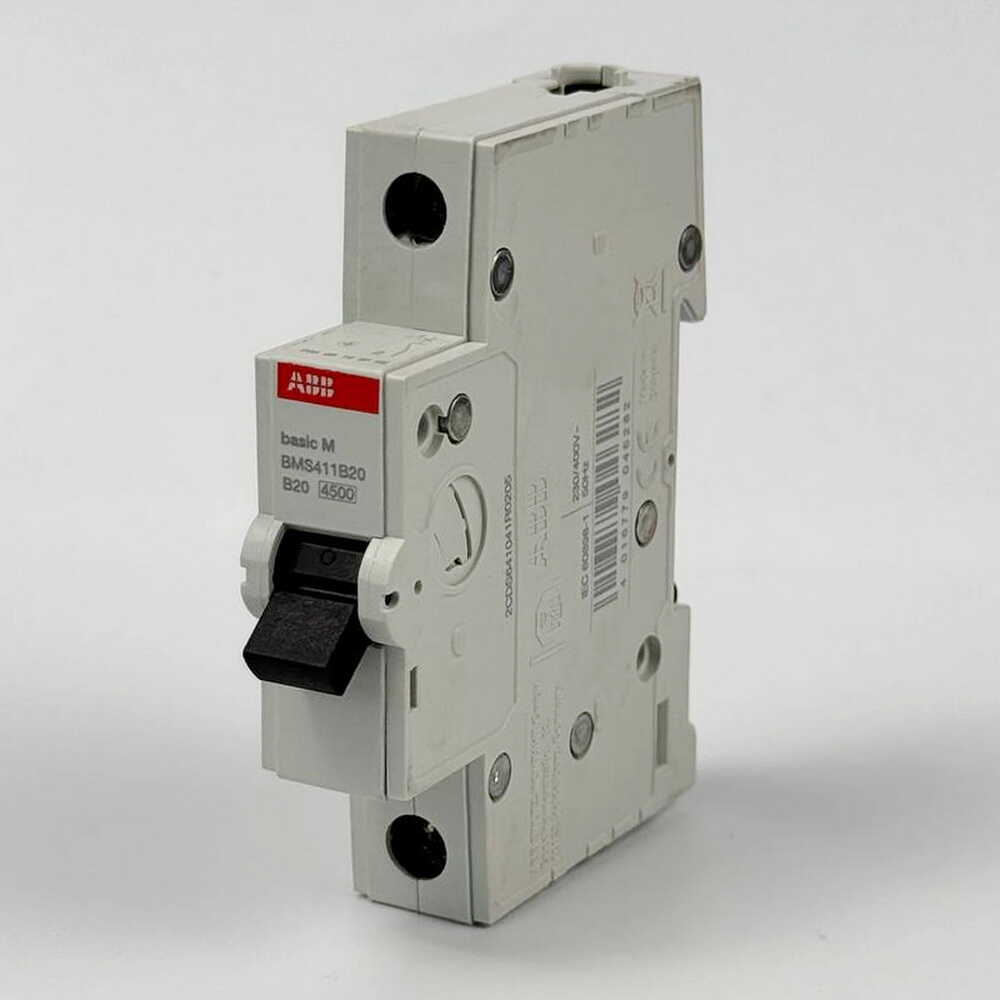 Автоматичний вимикач ABB basic M 1P B20 ( 2CDS641041R0205 )